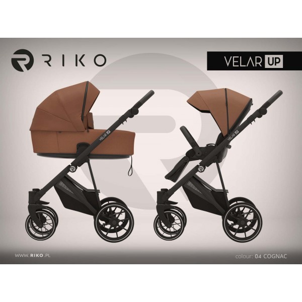 Wózek dziecięcy Riko Velar Up 04 Cognac 