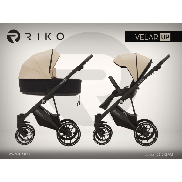 Wózek dziecięcy Riko Velar Up 06 Cream 