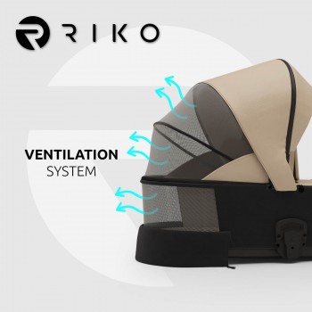 Wózek dziecięcy Riko Velar Up 06 Cream 