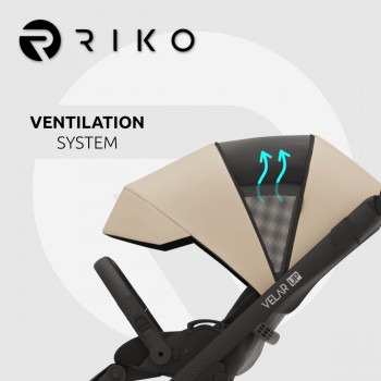 Wózek dziecięcy Riko Velar Up 06 Cream 