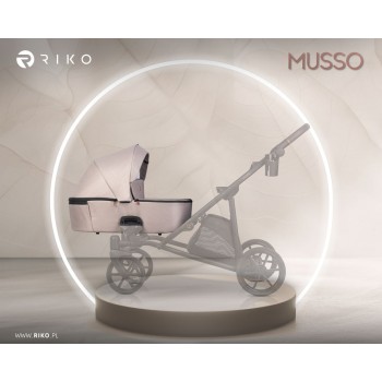 Wózek dziecięcy Riko Musso 2w1 01 Taupe 