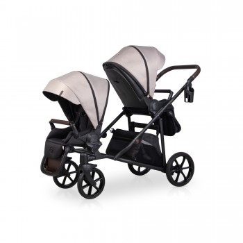 Wózek dziecięcy Riko Musso 2w1 01 Taupe 