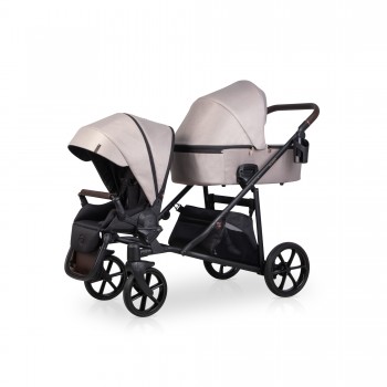 Wózek dziecięcy Riko Musso 2w1 01 Taupe 