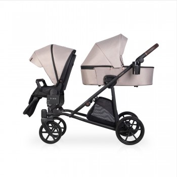 Wózek dziecięcy Riko Musso 2w1 01 Taupe 