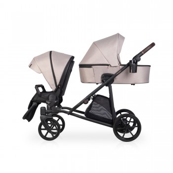 Wózek dziecięcy Riko Musso 2w1 01 Taupe 