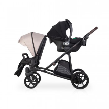 Wózek dziecięcy Riko Musso 2w1 01 Taupe 