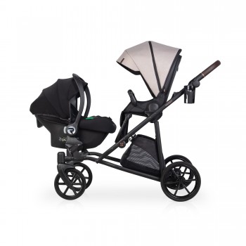 Wózek dziecięcy Riko Musso 2w1 01 Taupe 