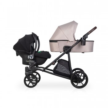 Wózek dziecięcy Riko Musso 2w1 01 Taupe 