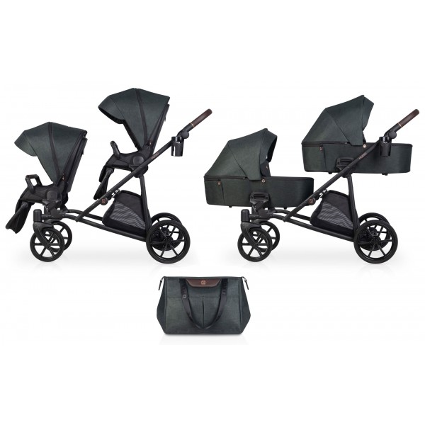 Wózek dziecięcy Riko Musso 2w1 02 Forest 