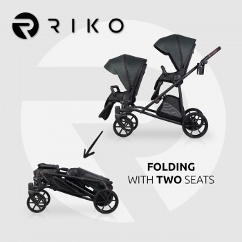 Wózek dziecięcy Riko Musso 2w1 02 Forest 