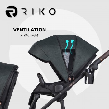 Wózek dziecięcy Riko Musso 2w1 02 Forest 