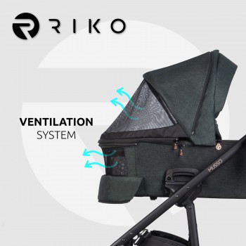 Wózek dziecięcy Riko Musso 2w1 02 Forest 