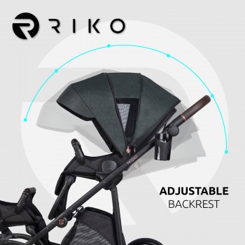 Wózek dziecięcy Riko Musso 2w1 02 Forest 