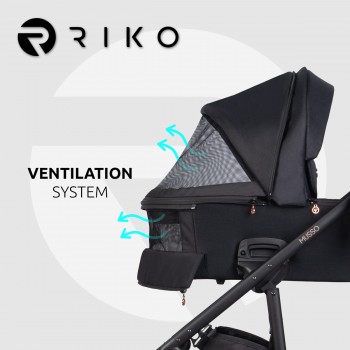 Wózek dziecięcy Riko Musso 2w1 03 Magma 