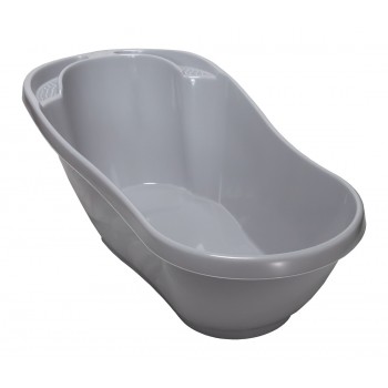 Vanička 92 cm s odtokom sivá