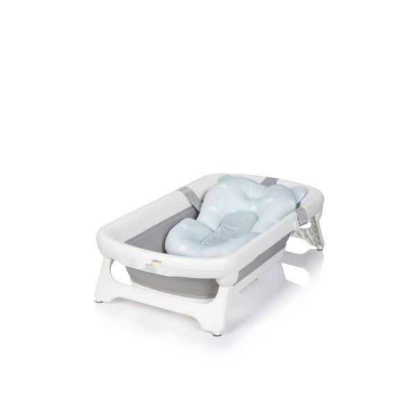 Skladacia vanička Space Cloudy Blue s teplomerom