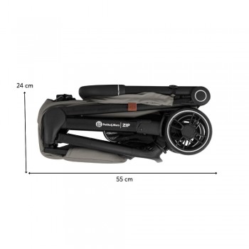 PETITE&MARS Kočík športový Zip Velvet Grey