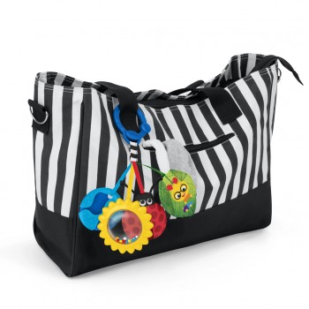 BABY EINSTEIN Hračka senzorická na C krúžku Touch of Nature™ 0m+