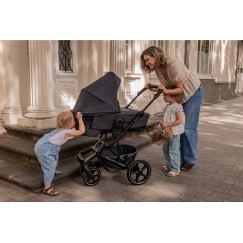 EASYWALKER Set XL kočík kombinovaný Harvey NXT s príslušenstvom Deep Blue