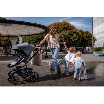 EASYWALKER Set XL kočík kombinovaný Harvey NXT s príslušenstvom Moss Green