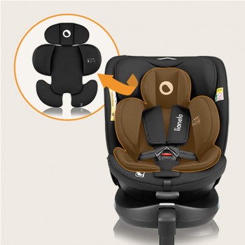 LIONELO Autosedačka Navy i-Size (40-150 cm) Black Onyx