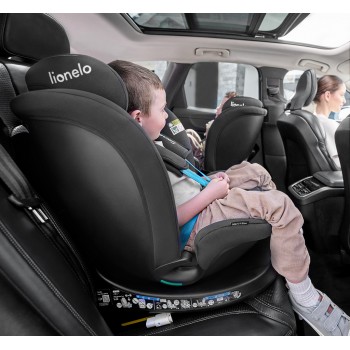 LIONELO Autosedačka Navy i-Size (40-150 cm) Black Onyx