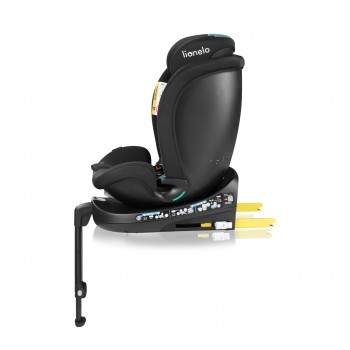 LIONELO Autosedačka Navy i-Size (40-150 cm) Black Turquoise