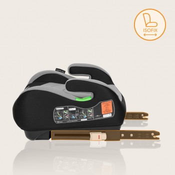 LIONELO Podsedák Luuk Fix i-Size (125-150 cm) Grey Stone