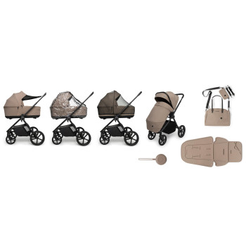 MUUVO Kočík kombinovaný Muuvo One 2v1 Negro