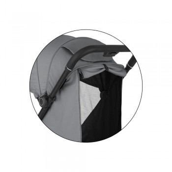 PETITE&MARS Kočík športový Zip Smoky Anthracite