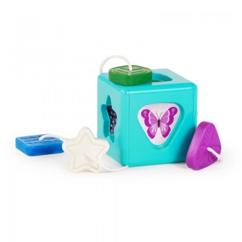 BABY EINSTEIN Hračka senzorická vkladacia Match&Grasp Block™ 6m+