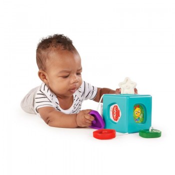 BABY EINSTEIN Hračka senzorická vkladacia Match&Grasp Block™ 6m+