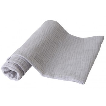 BABYMATEX Plienka bavlnená Muslin 3ks Svetlo Šedá 70x80 cm