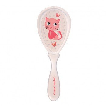 CANPOL BABIES Hrebeň a kefa detská - ružová