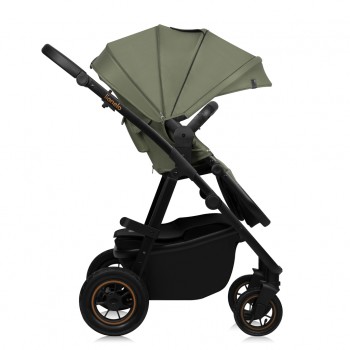 LIONELO Kočík kombinovaný Amber Plus 3v1 Green Forest