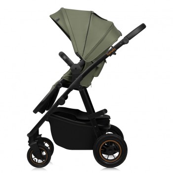 LIONELO Kočík kombinovaný Amber Plus 3v1 Green Forest