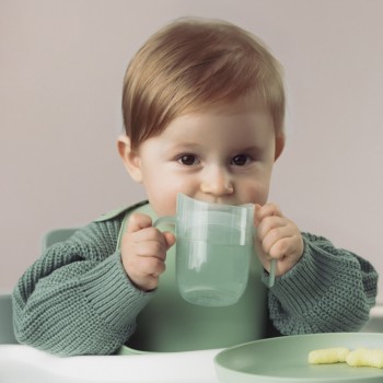 LOVI Hrnček tréningový Genius 150ml Pistachio