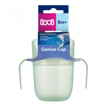 LOVI Hrnček tréningový Genius 150ml Pistachio