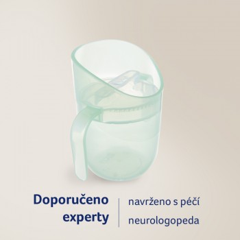 LOVI Hrnček tréningový Genius 150ml Pistachio