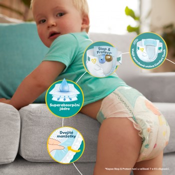 PAMPERS Active Baby plienky veľ. 3 (90 ks plienok) 6-10 kg