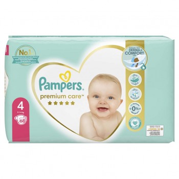 PAMPERS Premium Care plienky veľ. 4 (68 ks plienok) 9-14 kg
