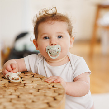 BABYONO Cumlíky silikónové anatomické 6-18m, 2 ks