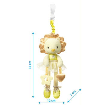 BABYONO Hračka závesná edukačná balerína Fanny, 0m+