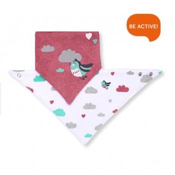 BABYONO Slintáčik malý vtáčik 2 ks, 0m+