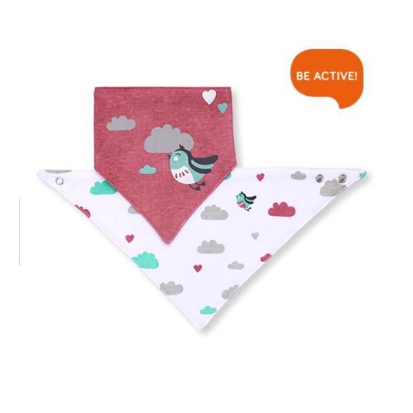 BABYONO Slintáčik malý vtáčik 2 ks, 0m+