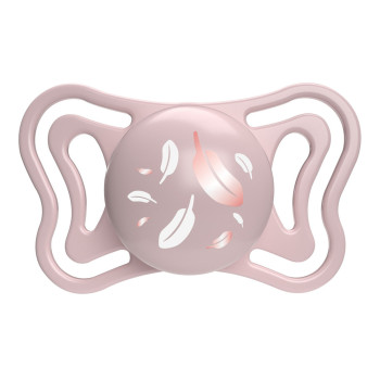 CHICCO Cumlík Physio Light silikónový dievča 6-16m, 2 ks