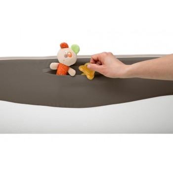 CHICCO Zábrana na posteľ Natural 135 cm
