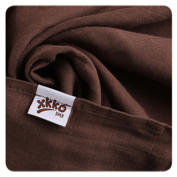 KIKKO Bambusové pleny 70x70 Choco Magenta
