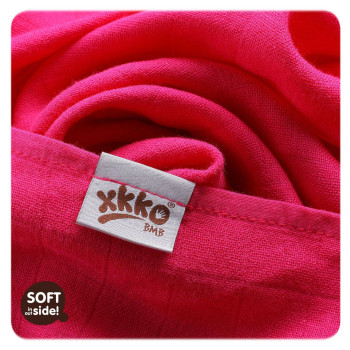 KIKKO Bambusové pleny 70x70 Choco Magenta