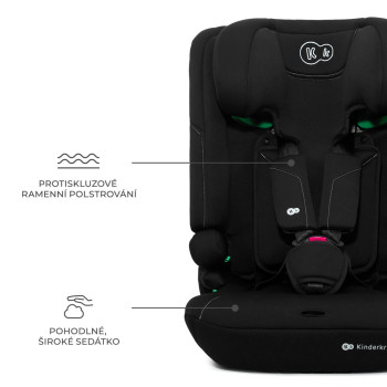 KINDERKRAFT Autosedačka I-Comfy i-Size (76 do 150 cm) Black